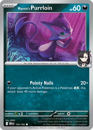 Marnie's Purrloin (Destined Rivals 130/182)