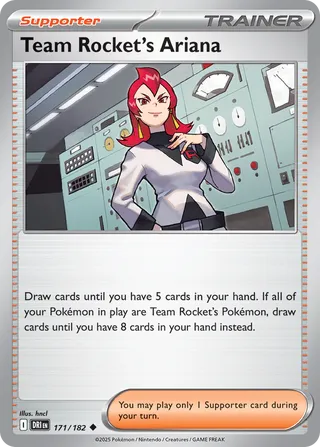 Team Rocket's Ariana (Destined Rivals 171/182)