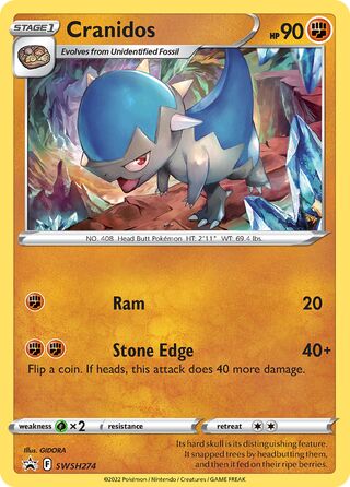 Cranidos (Sword & Shield Promos SWSH274)