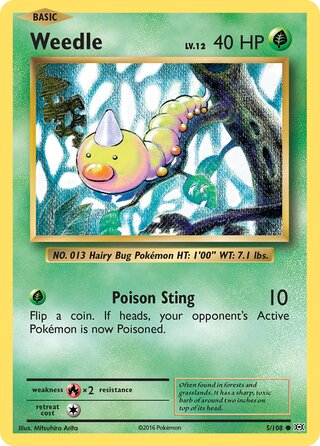 Weedle (Evolutions 5/108)
