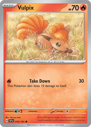 Vulpix (Surging Sparks 016/191)