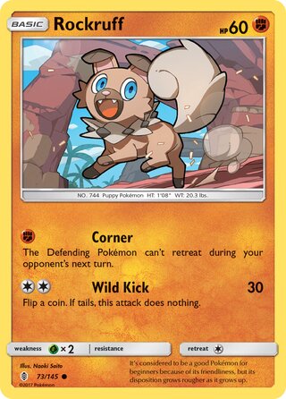 Rockruff (Guardians Rising 73/145)