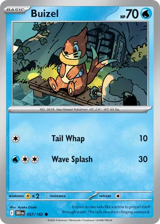 Buizel (Destined Rivals 057/182)