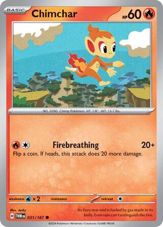 Chimchar (Twilight Masquerade 031/167)