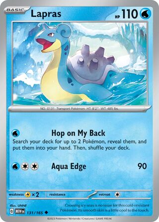 Lapras (Scarlet & Violet 151 131/165)