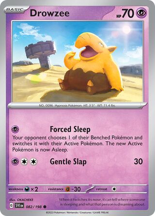 Drowzee (Scarlet & Violet 082/198)