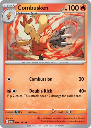 Combusken (Destined Rivals 041/182)