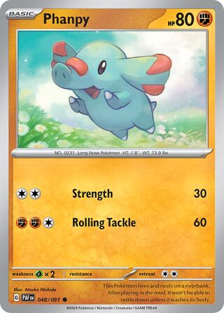 Phanpy (Paldean Fates 048/091)