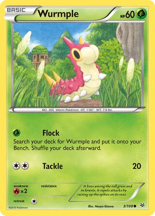 Wurmple (Roaring Skies 3/108)
