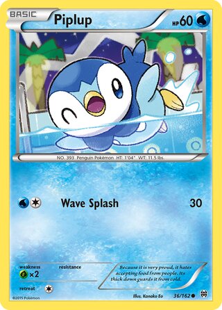 Piplup (BREAKthrough 36/162)