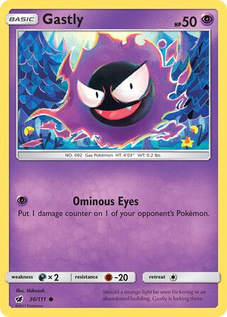 Gastly (Crimson Invasion 36/111)