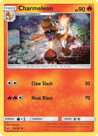 Charmeleon (Burning Shadows 19/147)