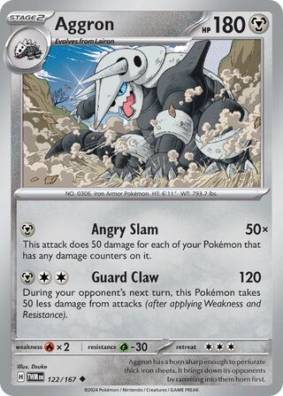 Aggron (Twilight Masquerade 122/167)