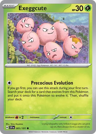 Exeggcute (Surging Sparks 001/191)