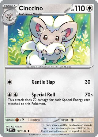 Cinccino (Temporal Forces 137/162)