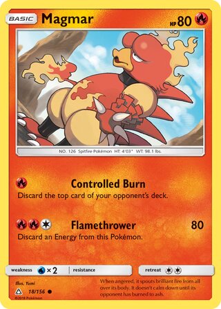 Magmar (Ultra Prism 18/156)