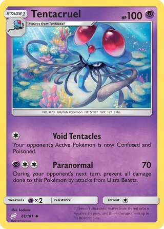 Tentacruel (Team Up 61/181)