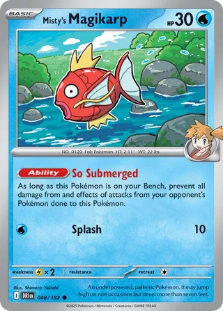 Misty's Magikarp (Destined Rivals 048/182)