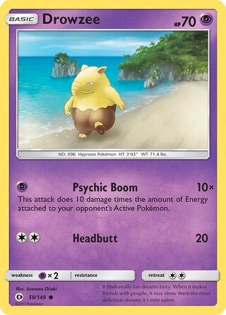 Drowzee (Sun & Moon 59/149)