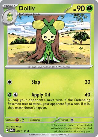 Dolliv (Scarlet & Violet 022/198)