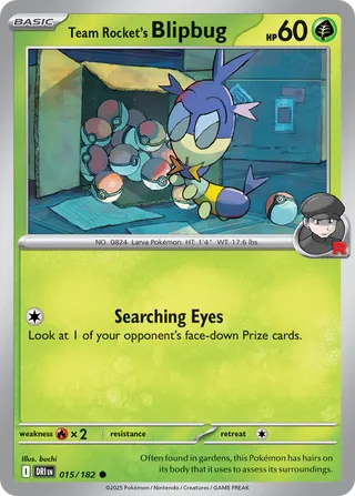 Team Rocket's Blipbug (Destined Rivals 015/182)