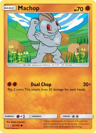 Machop (Guardians Rising 62/145)