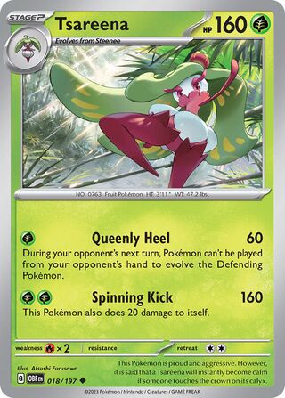 Tsareena (Obsidian Flames 018/197)