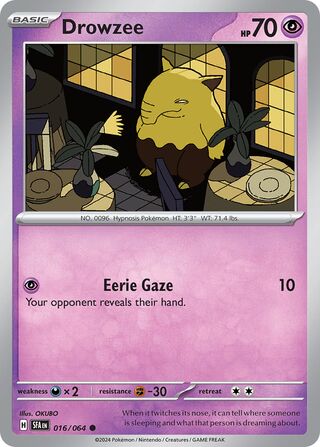 Drowzee (Shrouded Fable 016/064)