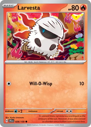 Larvesta (Journey Together 028/159)