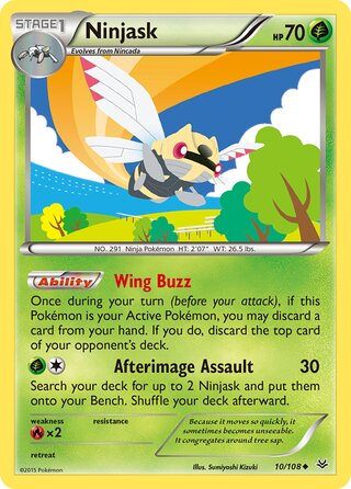 Ninjask (Roaring Skies 10/108)