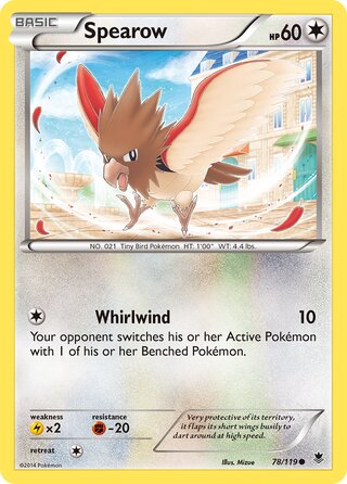 Spearow (Phantom Forces 78/119)