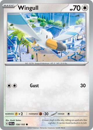 Wingull (Paldea Evolved 158/193)