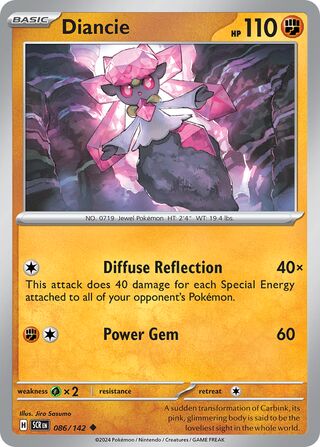 Diancie (Stellar Crown 086/142)
