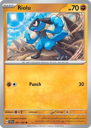 Riolu (Stellar Crown 081/142)