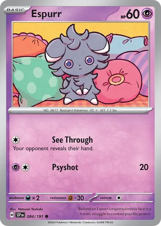 Espurr (Surging Sparks 084/191)