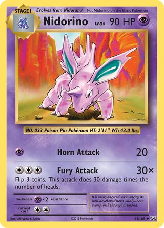Nidorino (Evolutions 44/108)