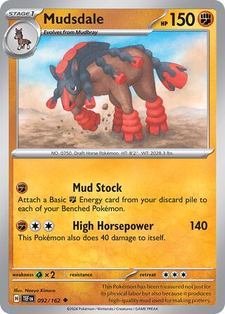 Mudsdale (Temporal Forces 092/162)