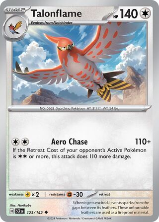 Talonflame (Stellar Crown 123/142)