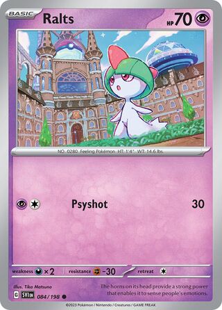 Ralts (Scarlet & Violet 084/198)