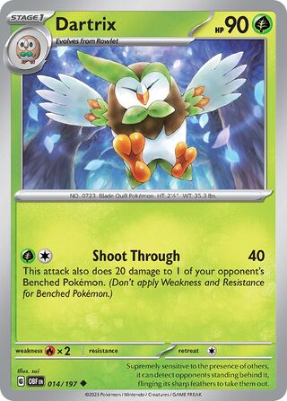 Dartrix (Obsidian Flames 014/197)