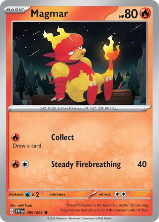 Magmar (Paldean Fates 009/091)