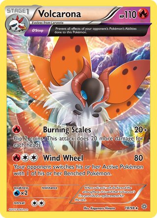Volcarona (Ancient Origins 18/98)