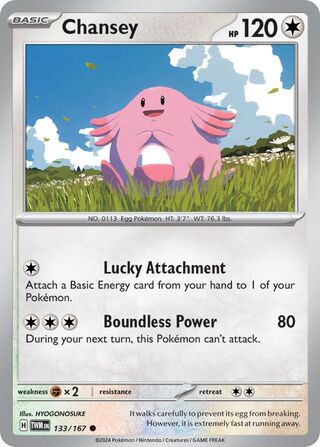 Chansey (Twilight Masquerade 133/167)