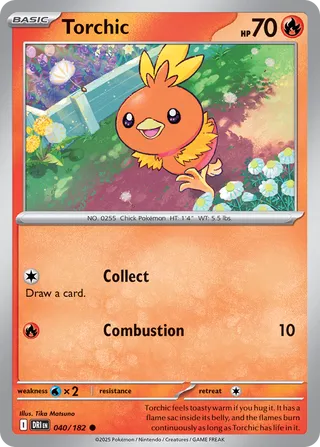 Torchic (Destined Rivals 040/182)