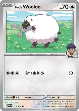 Hop's Wooloo (Journey Together 135/159)