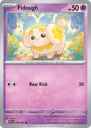 Fidough (Paldean Fates 038/091)