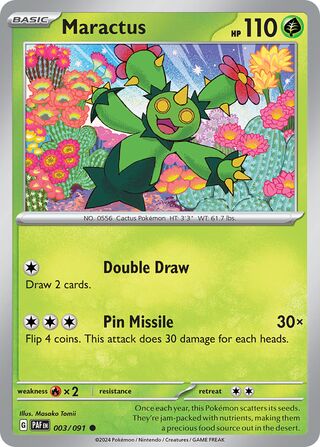 Maractus (Paldean Fates 003/091)