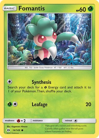 Fomantis (Sun & Moon 14/149)