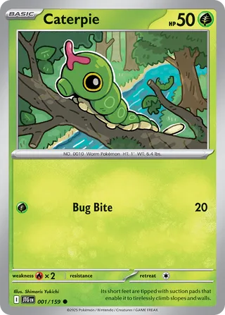 Caterpie (Journey Together 001/159)
