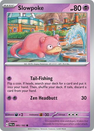 Slowpoke (Paldea Evolved 085/193)
